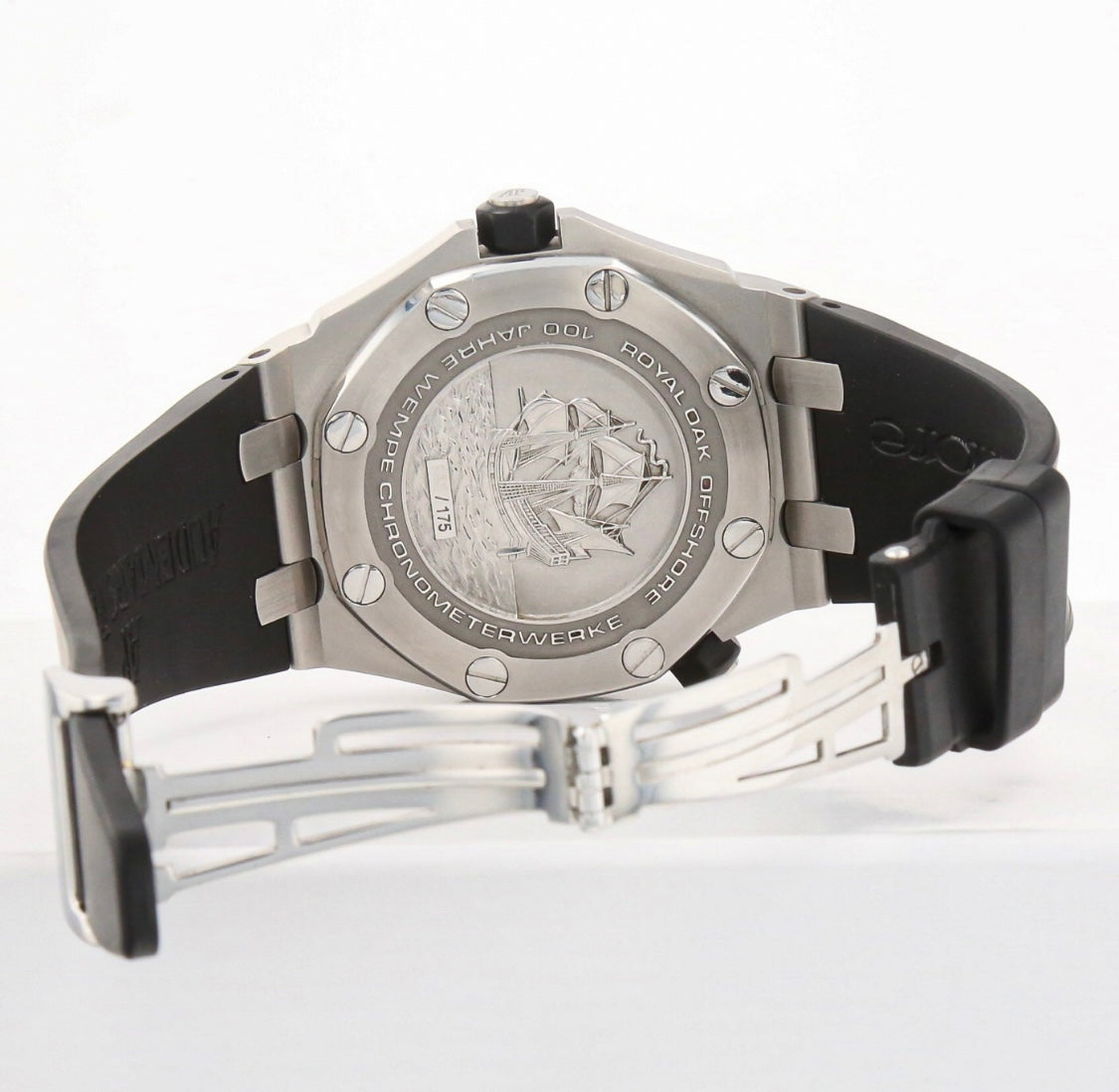 Steel Audemars Piguet Royal Oak Offshore 1 ‘Diver’ Black Dial Black Rubber strap