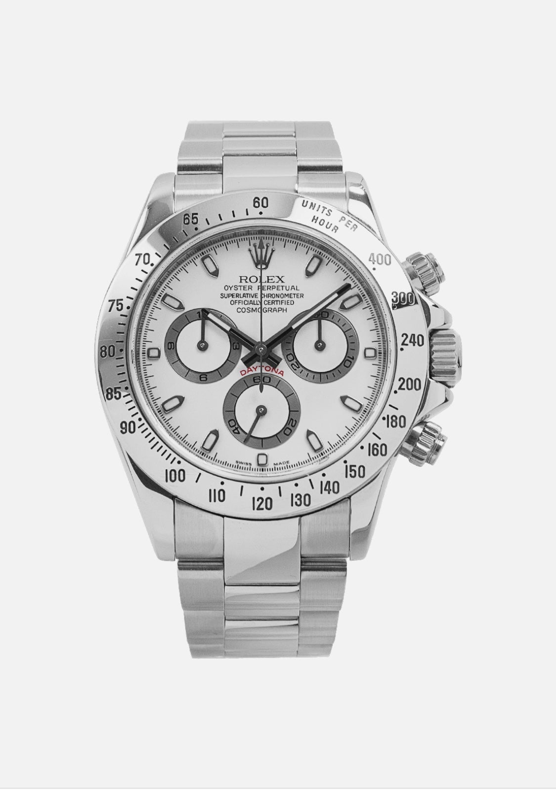 Rolex Oyster Perpetual Cosmograph Daytona Stainless Steel 116520